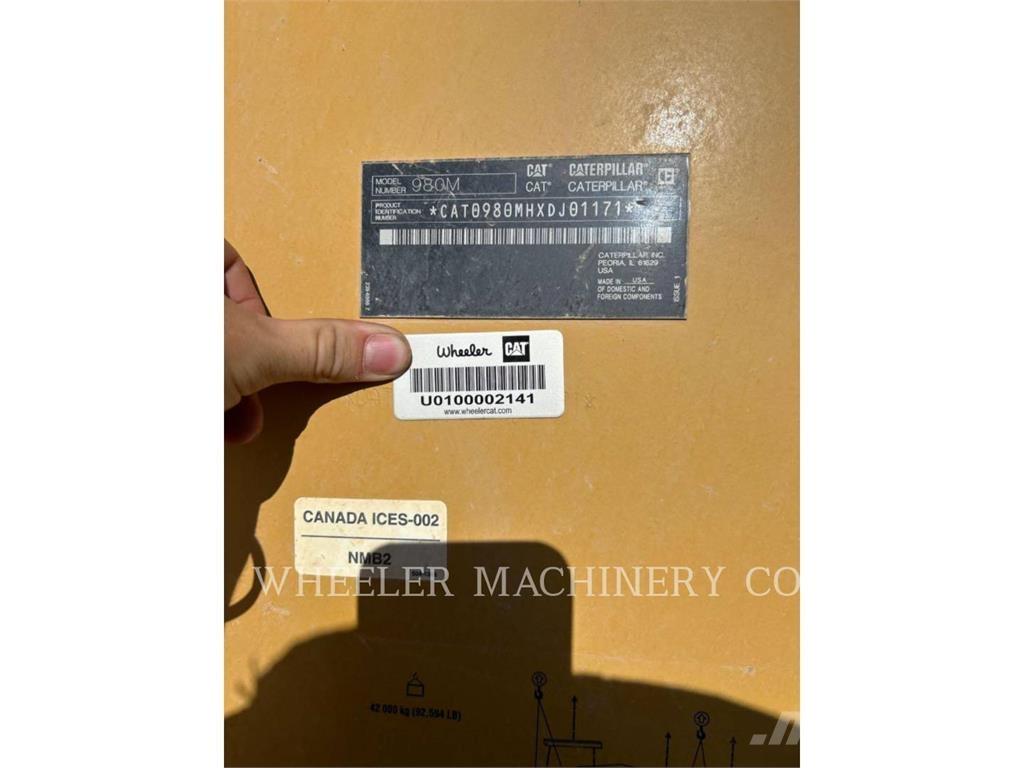 CAT 980M Naudoti ratiniai krautuvai