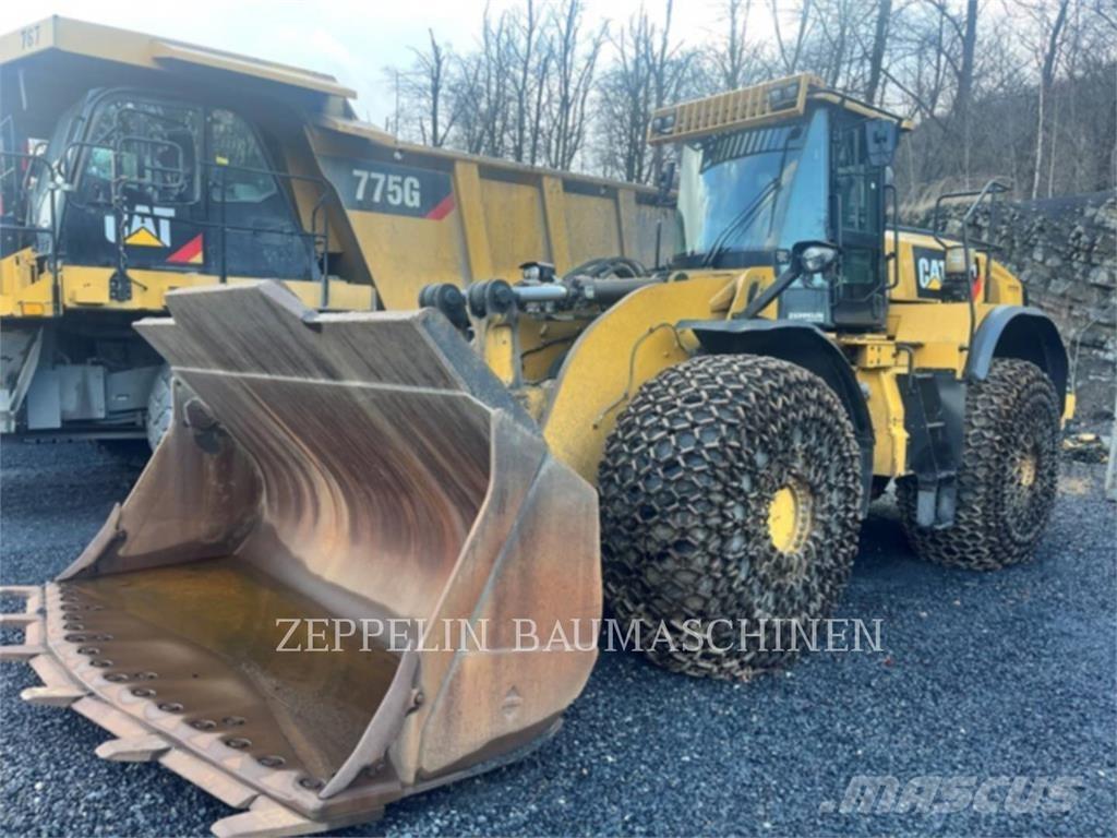 CAT 980M Naudoti ratiniai krautuvai