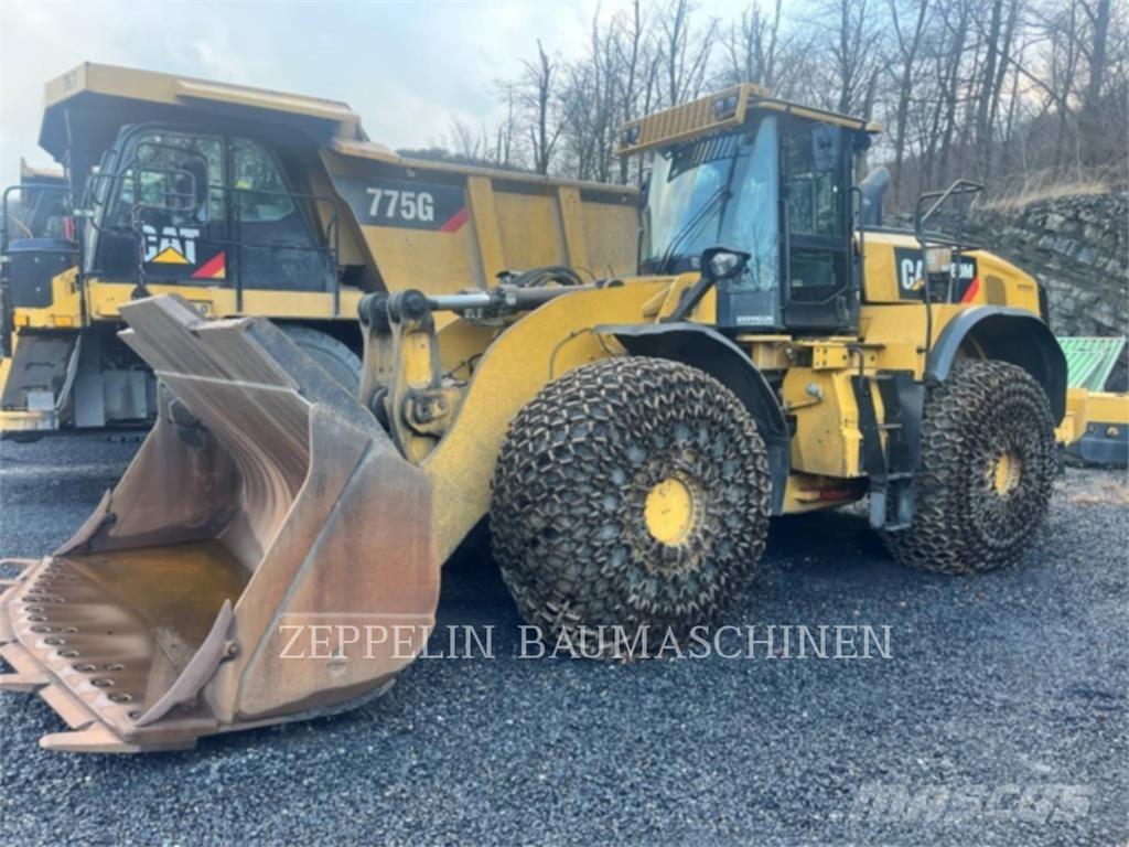 CAT 980M Naudoti ratiniai krautuvai