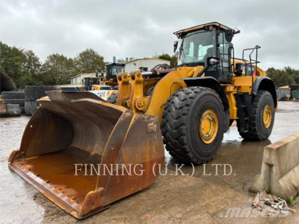 CAT 980M Naudoti ratiniai krautuvai