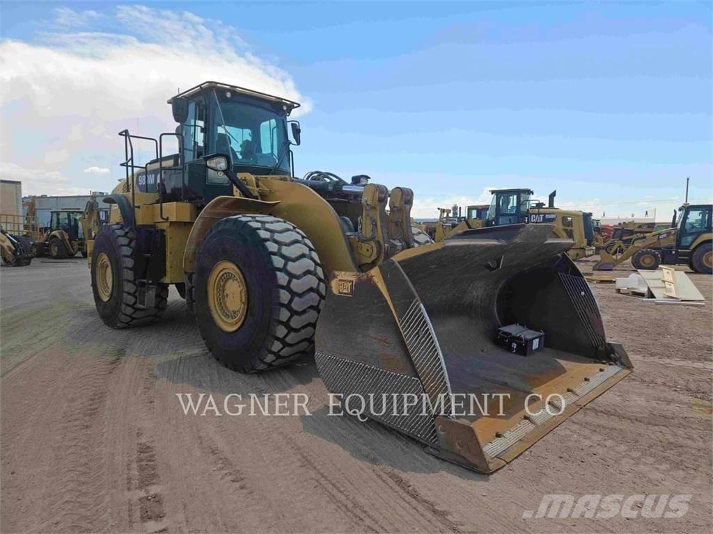 CAT 980M AG Naudoti ratiniai krautuvai