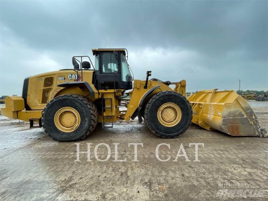 CAT 982 Naudoti ratiniai krautuvai