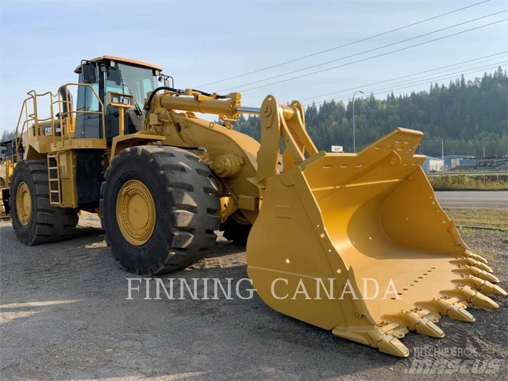 CAT 988H Naudoti ratiniai krautuvai