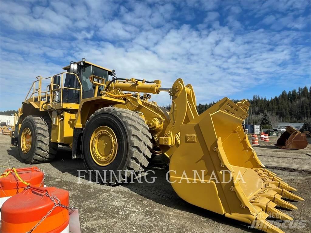 CAT 988H Naudoti ratiniai krautuvai