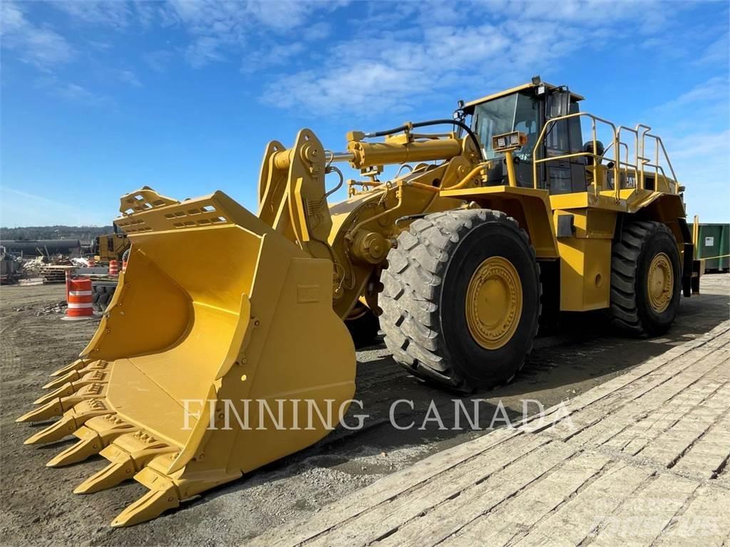 CAT 988H Naudoti ratiniai krautuvai