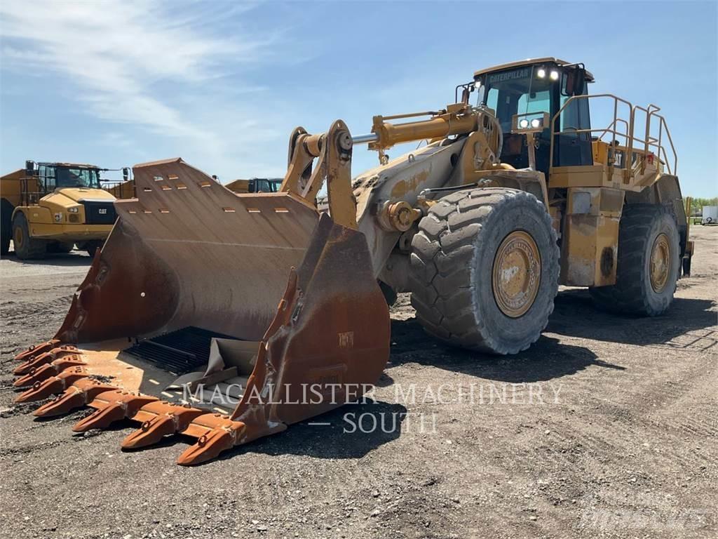 CAT 988H Naudoti ratiniai krautuvai
