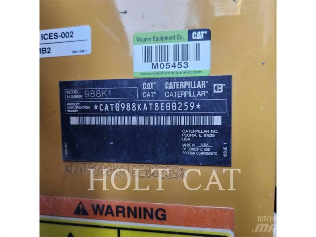CAT 988K Naudoti ratiniai krautuvai