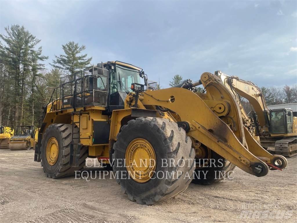 CAT 988K Naudoti ratiniai krautuvai