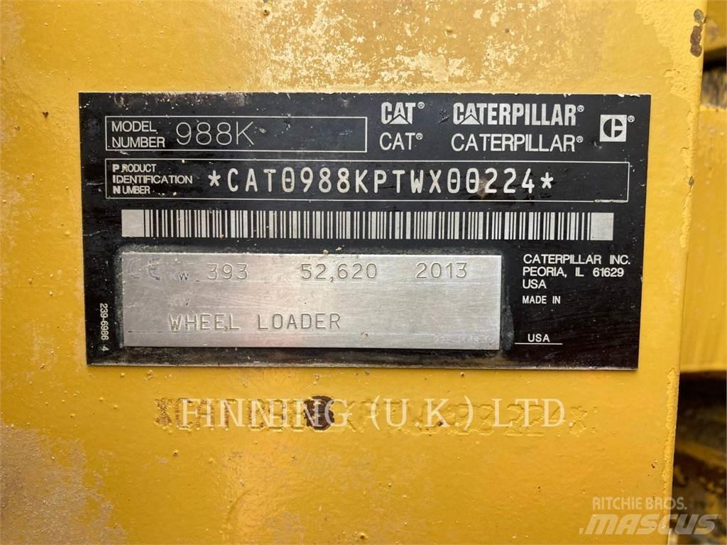 CAT 988K Naudoti ratiniai krautuvai
