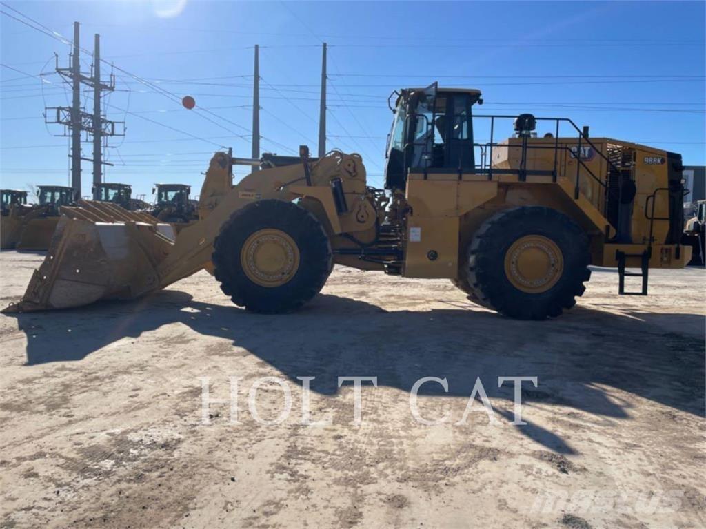 CAT 988K Naudoti ratiniai krautuvai