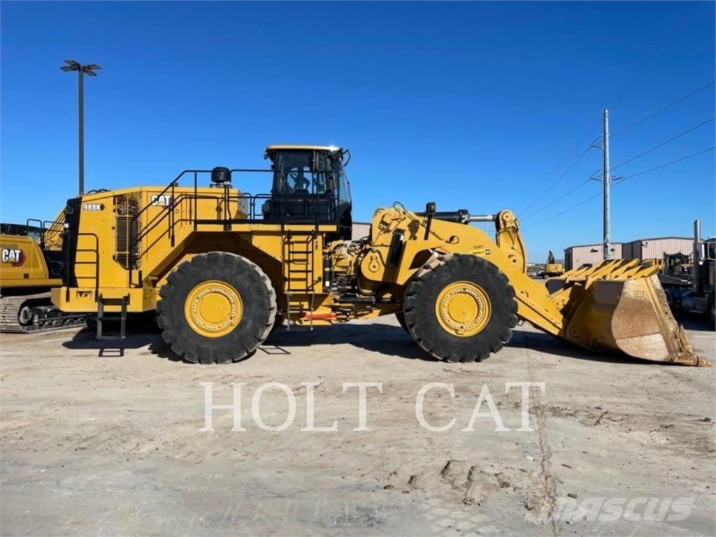 CAT 988K Naudoti ratiniai krautuvai