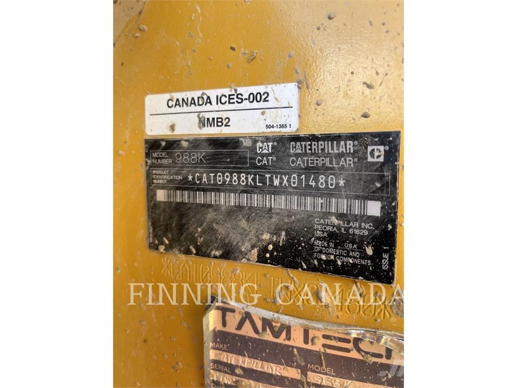 CAT 988K Naudoti ratiniai krautuvai