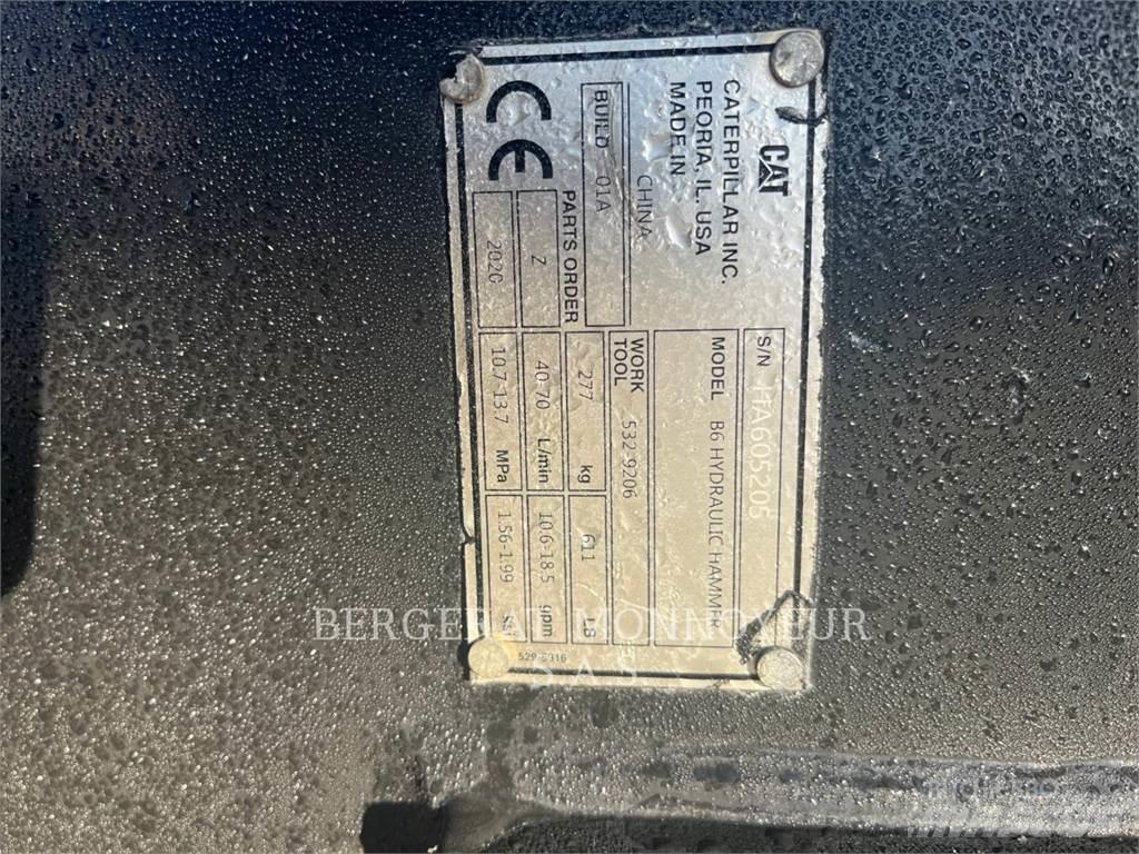 CAT B6S/CW10 Hidrauliniai kūjai / Trupintuvai