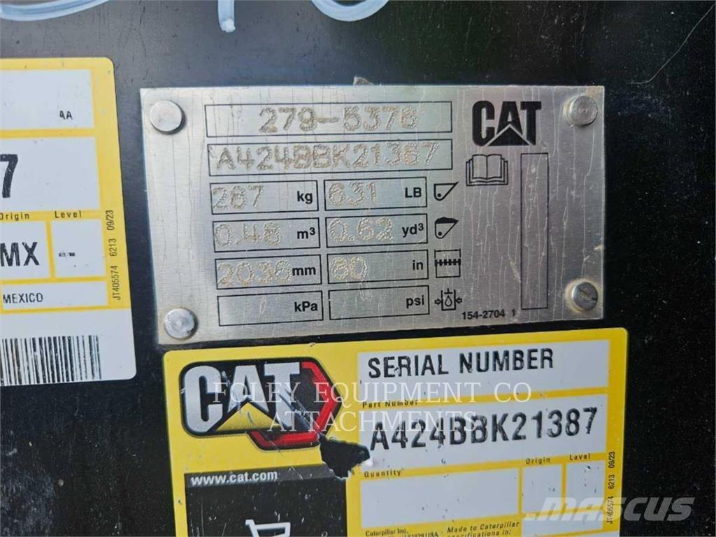 CAT BKSSLGP80S Krautuvai su šoniniu pasukimu