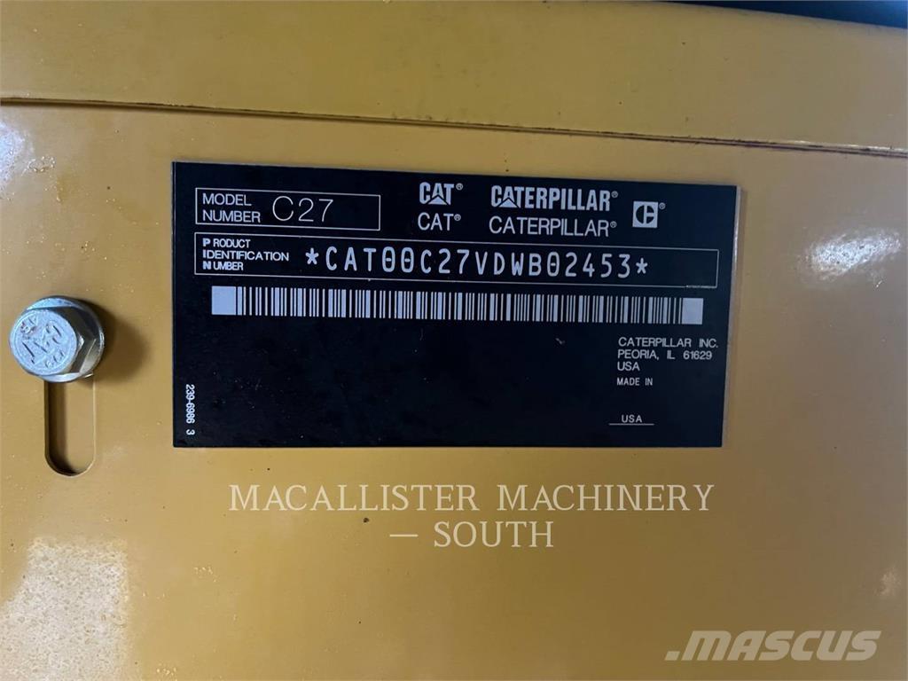 CAT C27 Dyzeliniai generatoriai