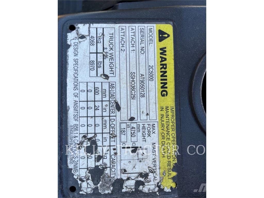 CAT C5000 Šakiniai krautuvai - Kita