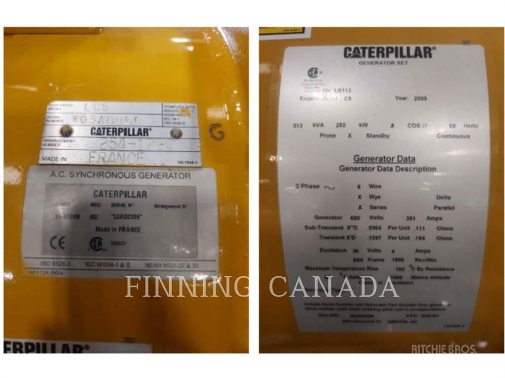 CAT C9 Dyzeliniai generatoriai