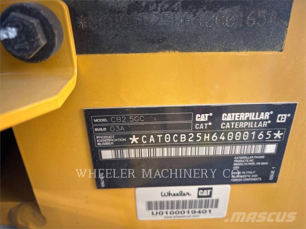CAT CB2.5 GC Porinių būgnų volai