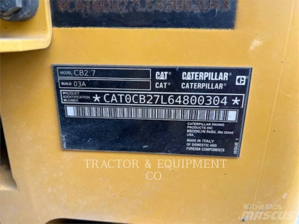 CAT CB2.7 Asfalto klotuvai
