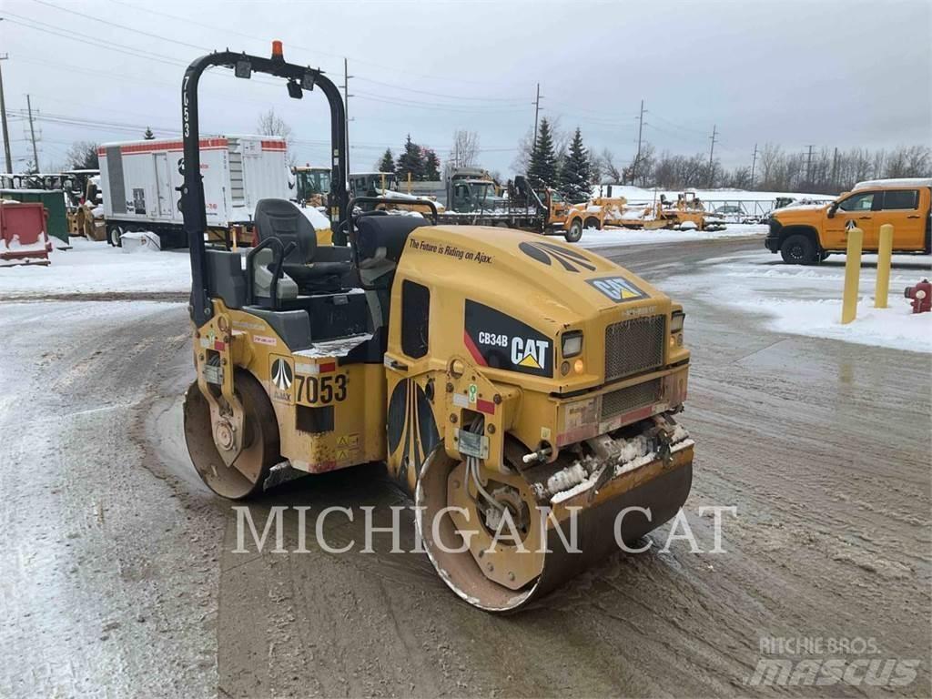CAT CB34B Vieno būgno volai