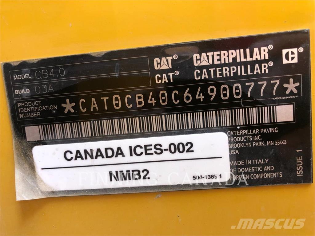 CAT CB4.0-03 Gruntiniai volai