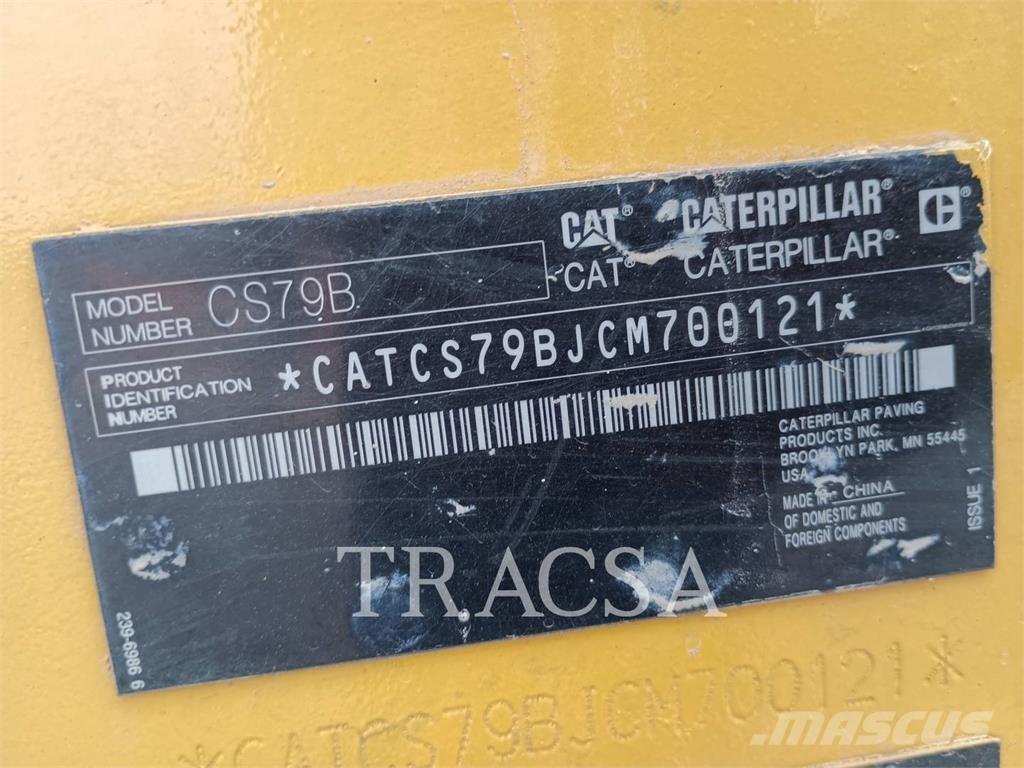 CAT CS 79 B Vieno būgno volai