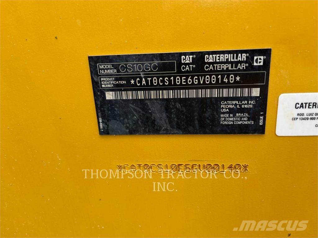 CAT CS10GC Vieno būgno volai