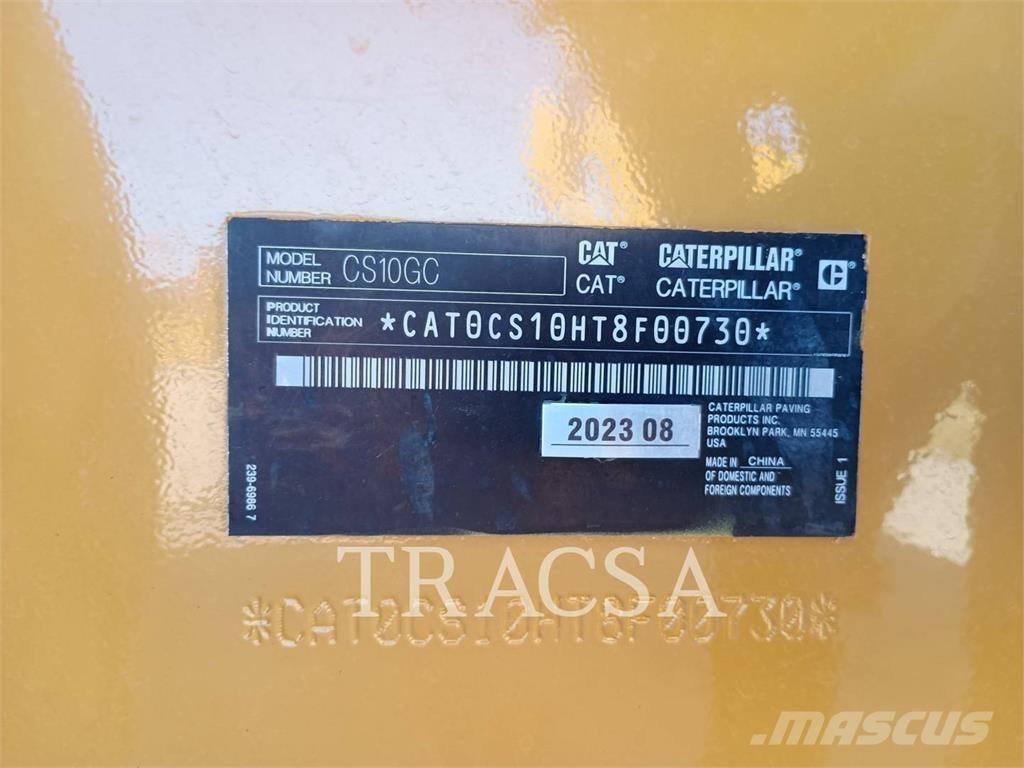 CAT CS10GC Vieno būgno volai