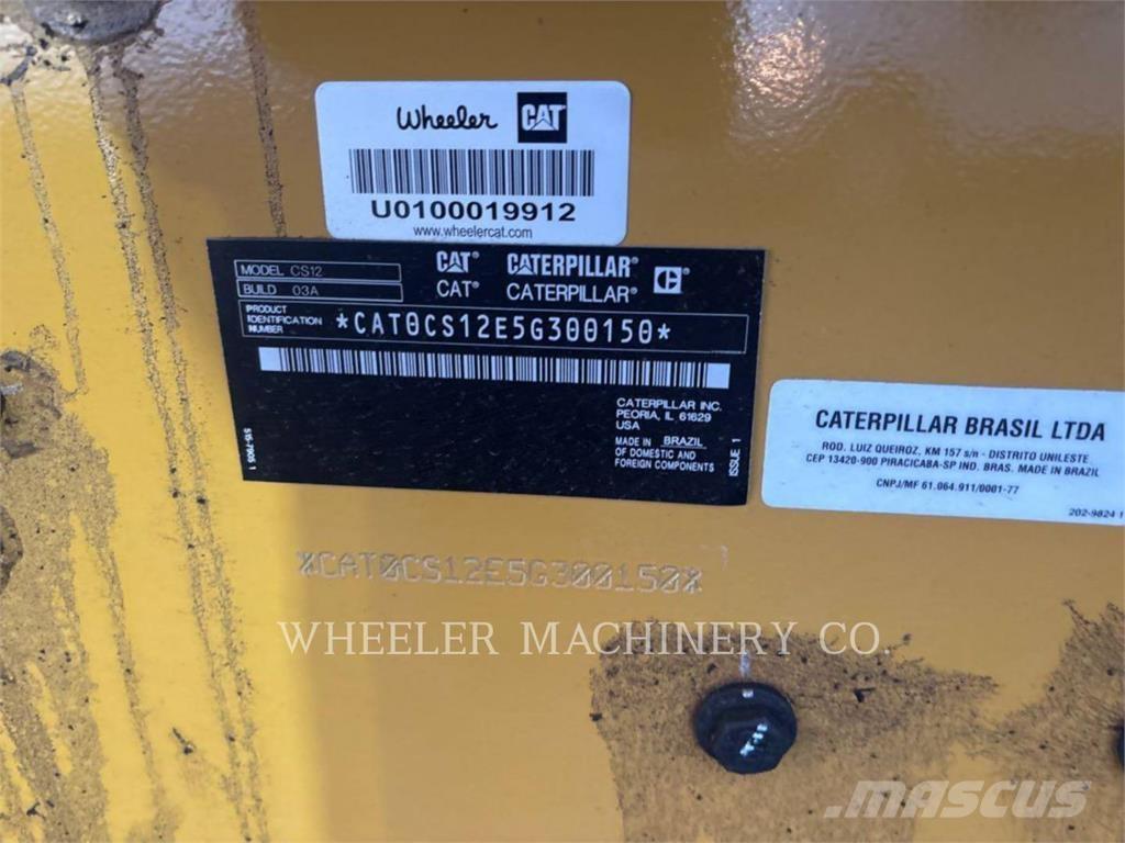 CAT CS12 Vieno būgno volai