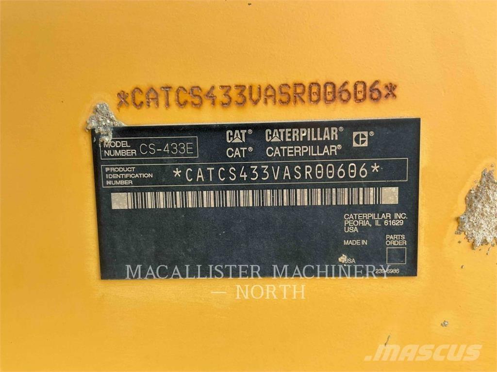 CAT CS433E Vieno būgno volai