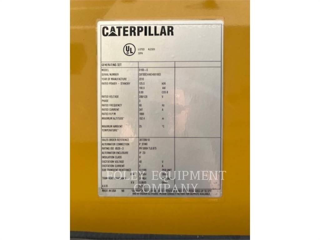 CAT D100 Dyzeliniai generatoriai