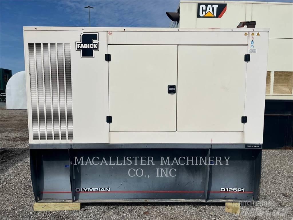 CAT D125P1 Dyzeliniai generatoriai