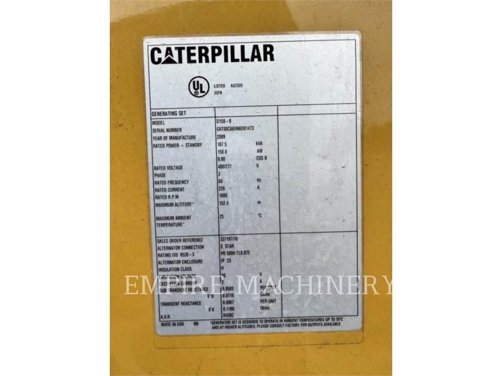CAT D150 Dyzeliniai generatoriai
