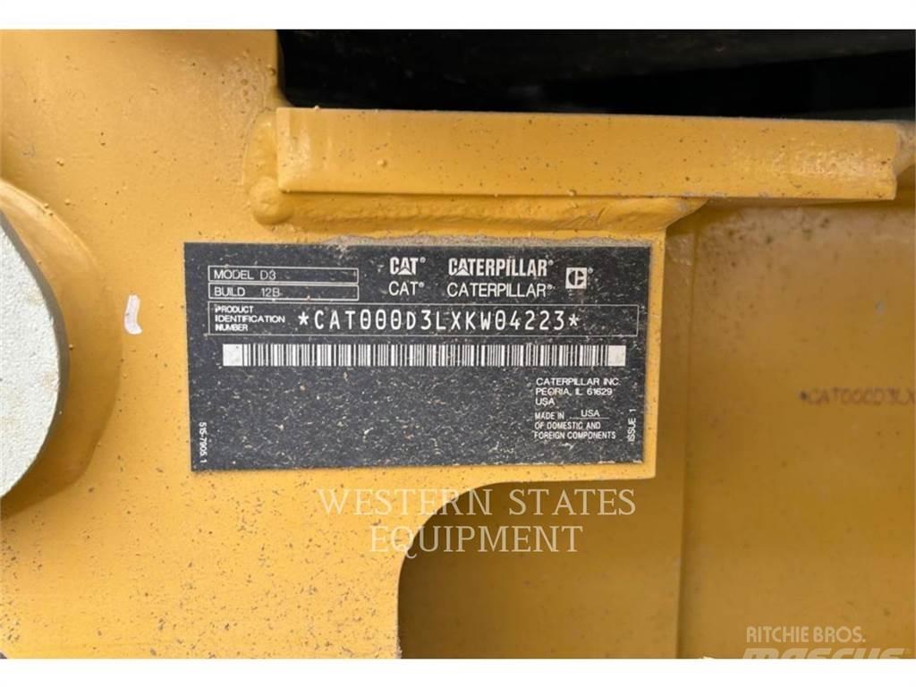 CAT D3 Vikšriniai buldozeriai