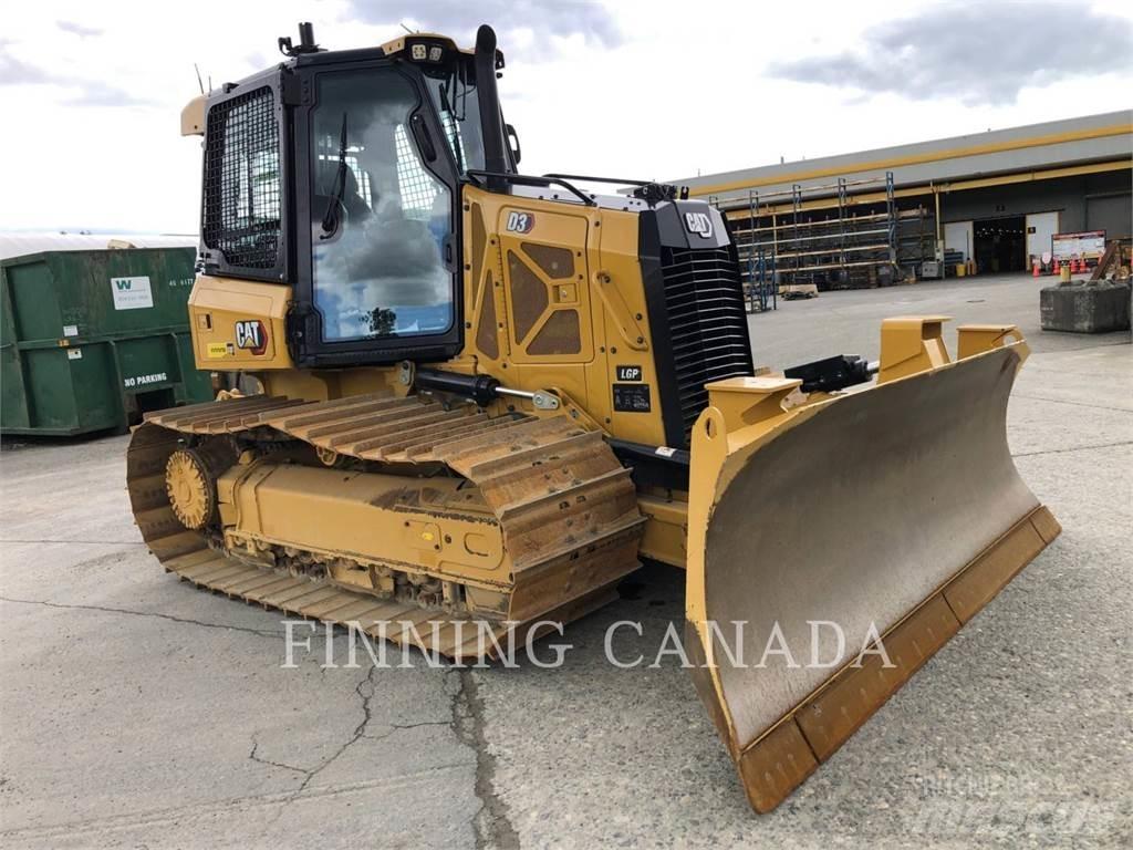 CAT D3-12 Vikšriniai buldozeriai