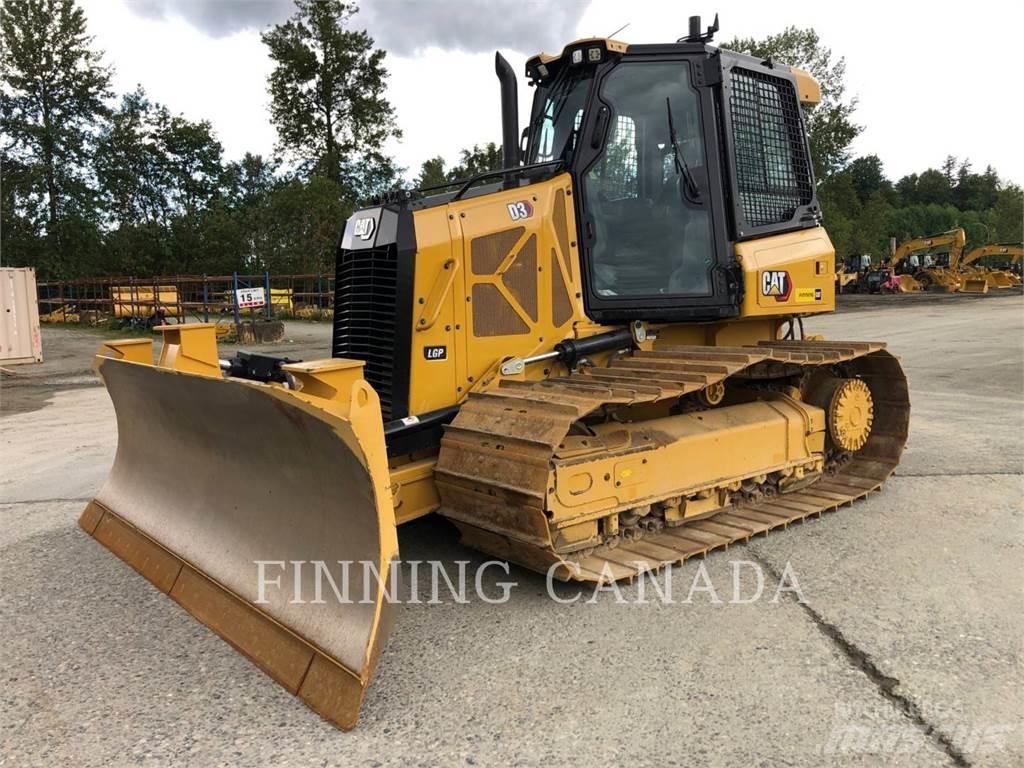 CAT D3-12 Vikšriniai buldozeriai
