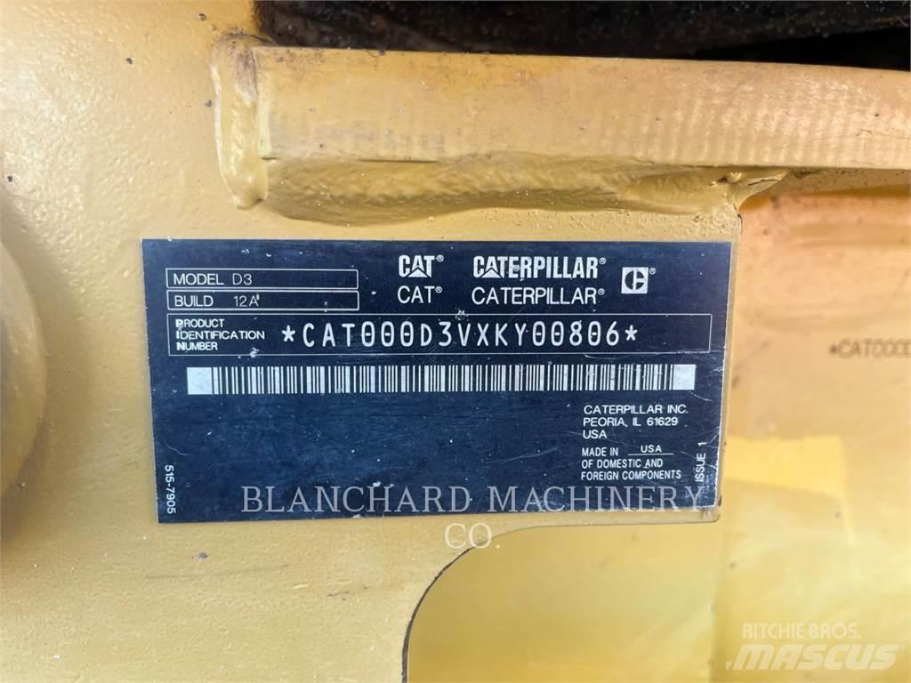 CAT D3-12LGP Vikšriniai buldozeriai