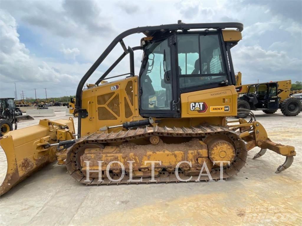 CAT D3 CAB3 Vikšriniai buldozeriai