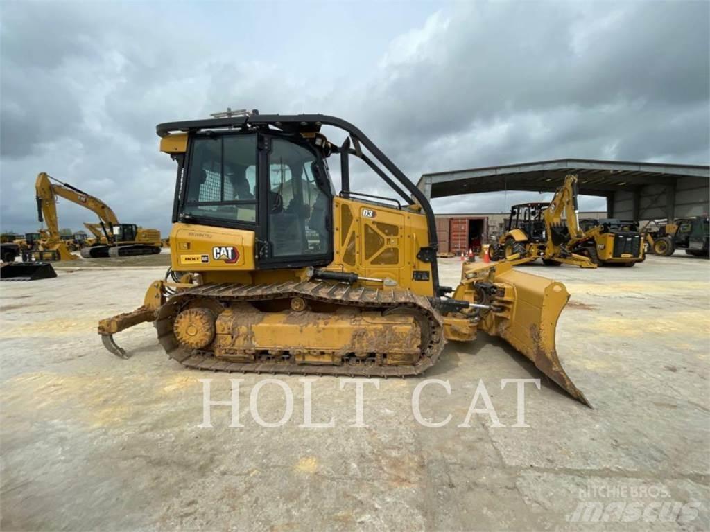 CAT D3 CAB3 Vikšriniai buldozeriai