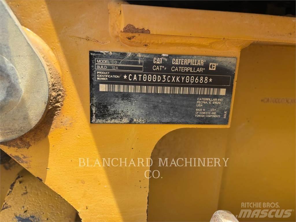 CAT D3 LGP Vikšriniai buldozeriai