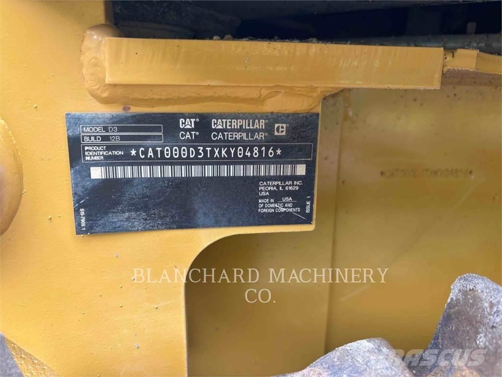 CAT D3 LGP Vikšriniai buldozeriai