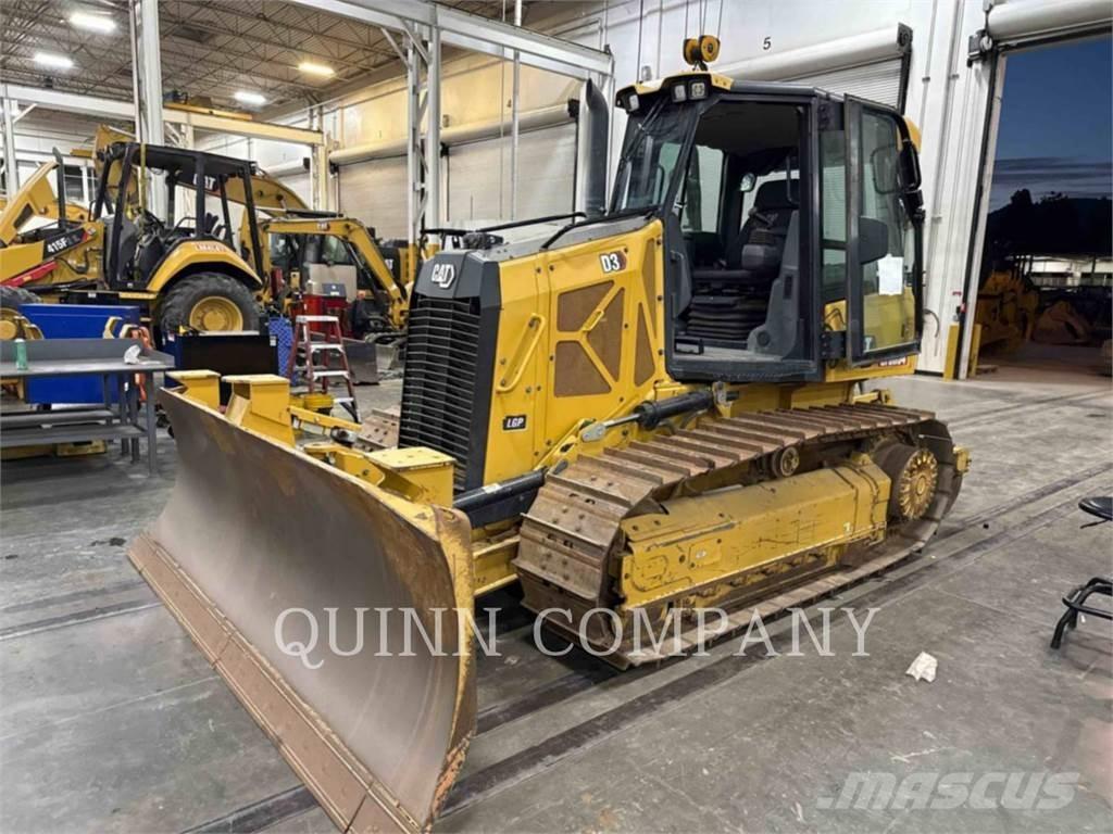 CAT D3 LGP Vikšriniai buldozeriai