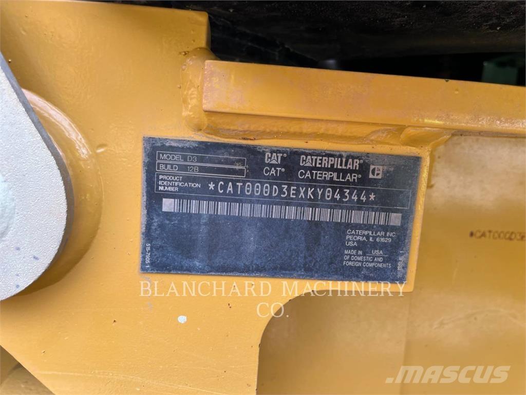 CAT D3 LGP Vikšriniai buldozeriai