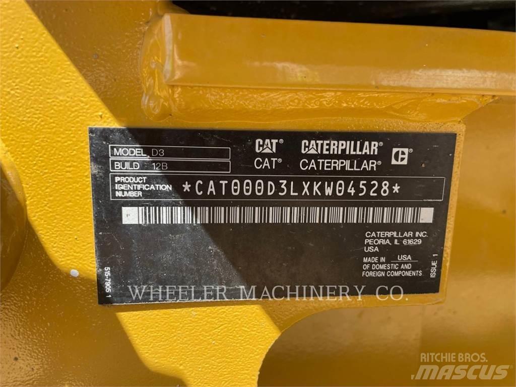CAT D3 XL Vikšriniai buldozeriai