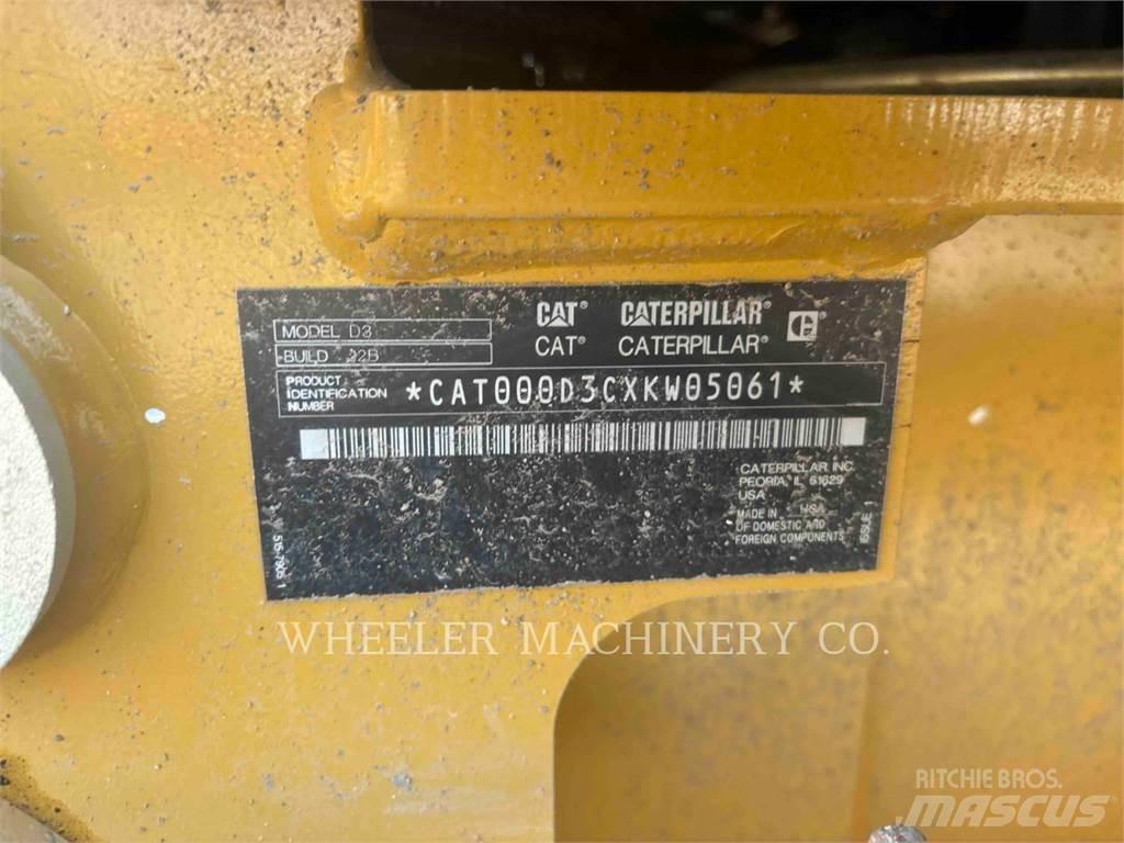 CAT D3 XL Vikšriniai buldozeriai