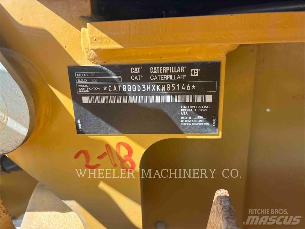 CAT D3 XL Vikšriniai buldozeriai