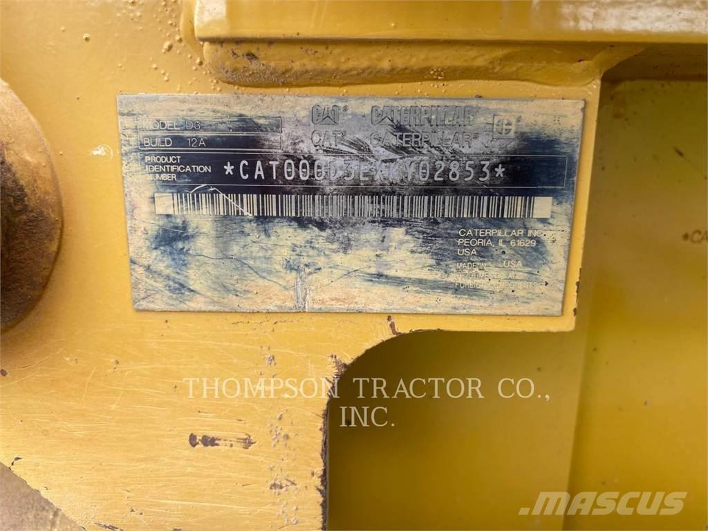 CAT D3LGP Vikšriniai buldozeriai