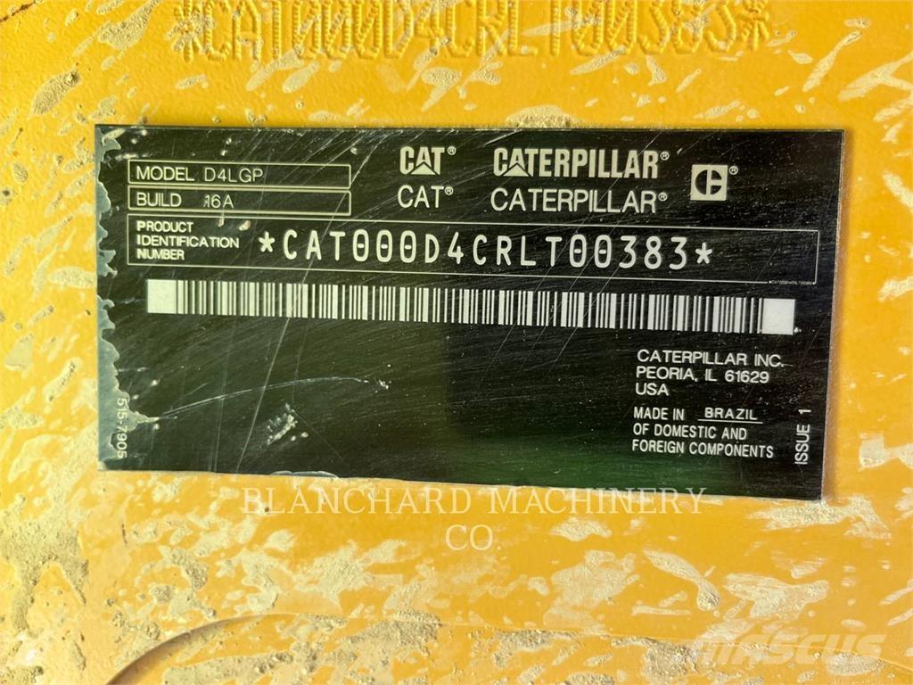 CAT D4 LGP Vikšriniai buldozeriai