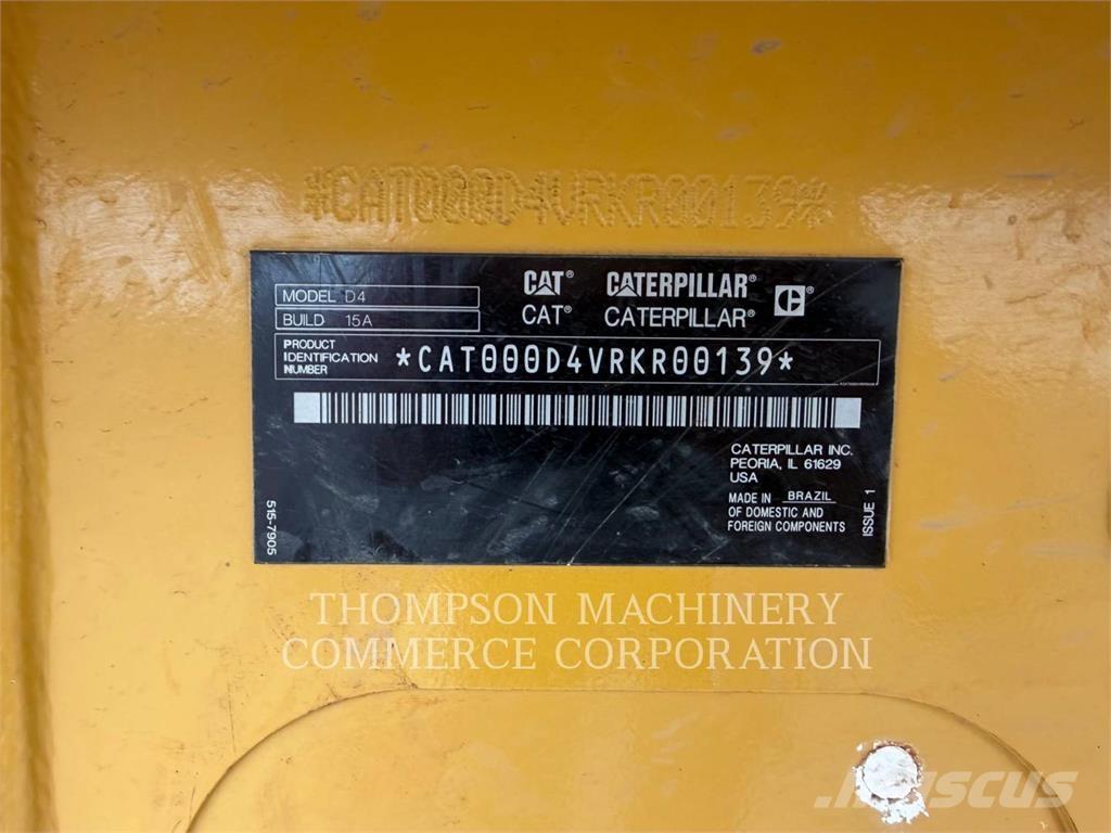 CAT D4 XL Vikšriniai buldozeriai