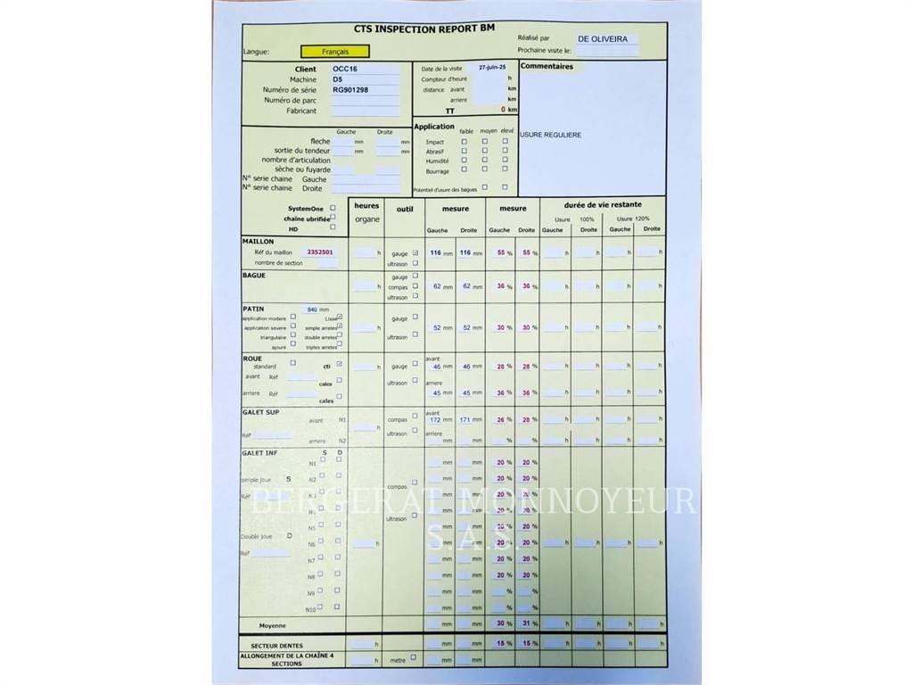 CAT D5 Vikšriniai buldozeriai